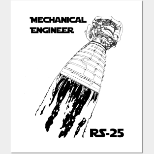 Mechanical Engineer Posters and Art